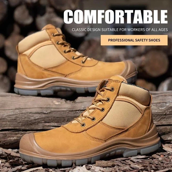 Comfortable Leather Work Boots factory