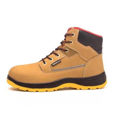 Nubuck Leather Safety khau looj plab hlaub